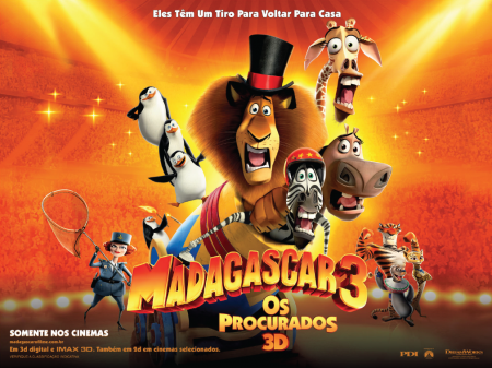 Madagascar 3 em 3D